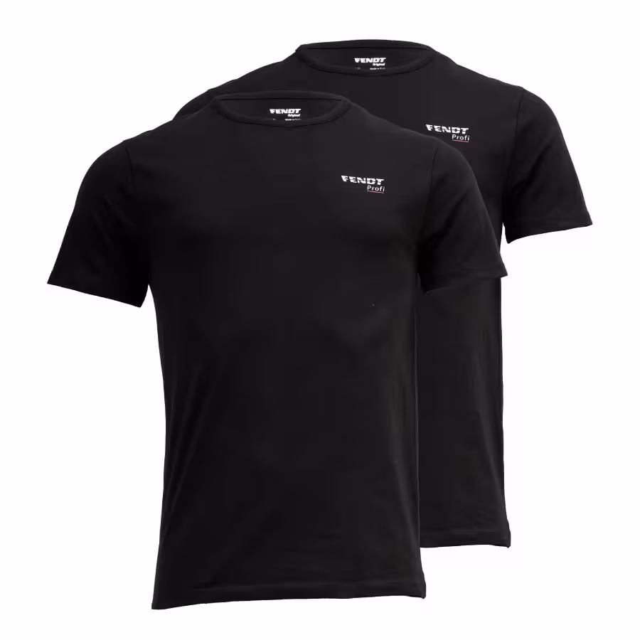 Fendt Profi Schwarzes Unterhemd – 2er-Pack eilbote-onlineshop - Agrarfox
