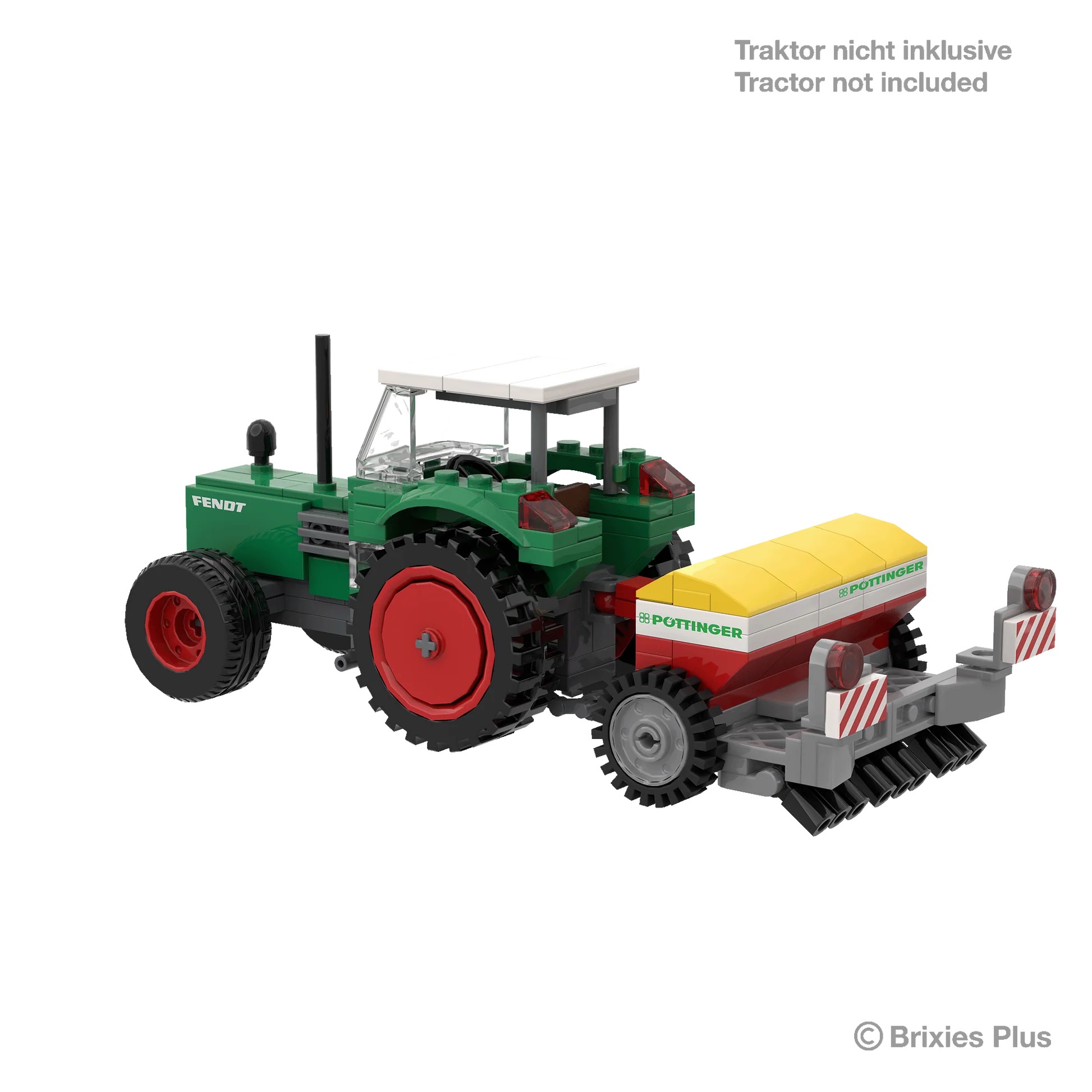 BRIXIES Plus Pöttinger Vitasem Modell von Brixies Plus 1:32