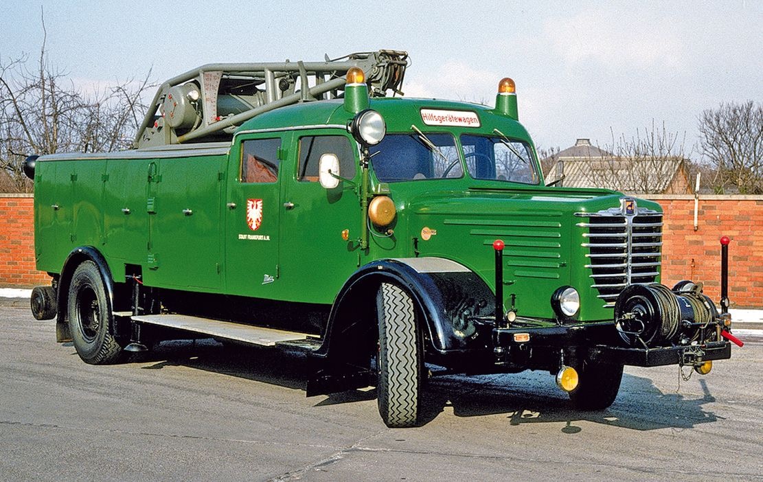 Metz Rüstkranwagen von 1936 bis 1972