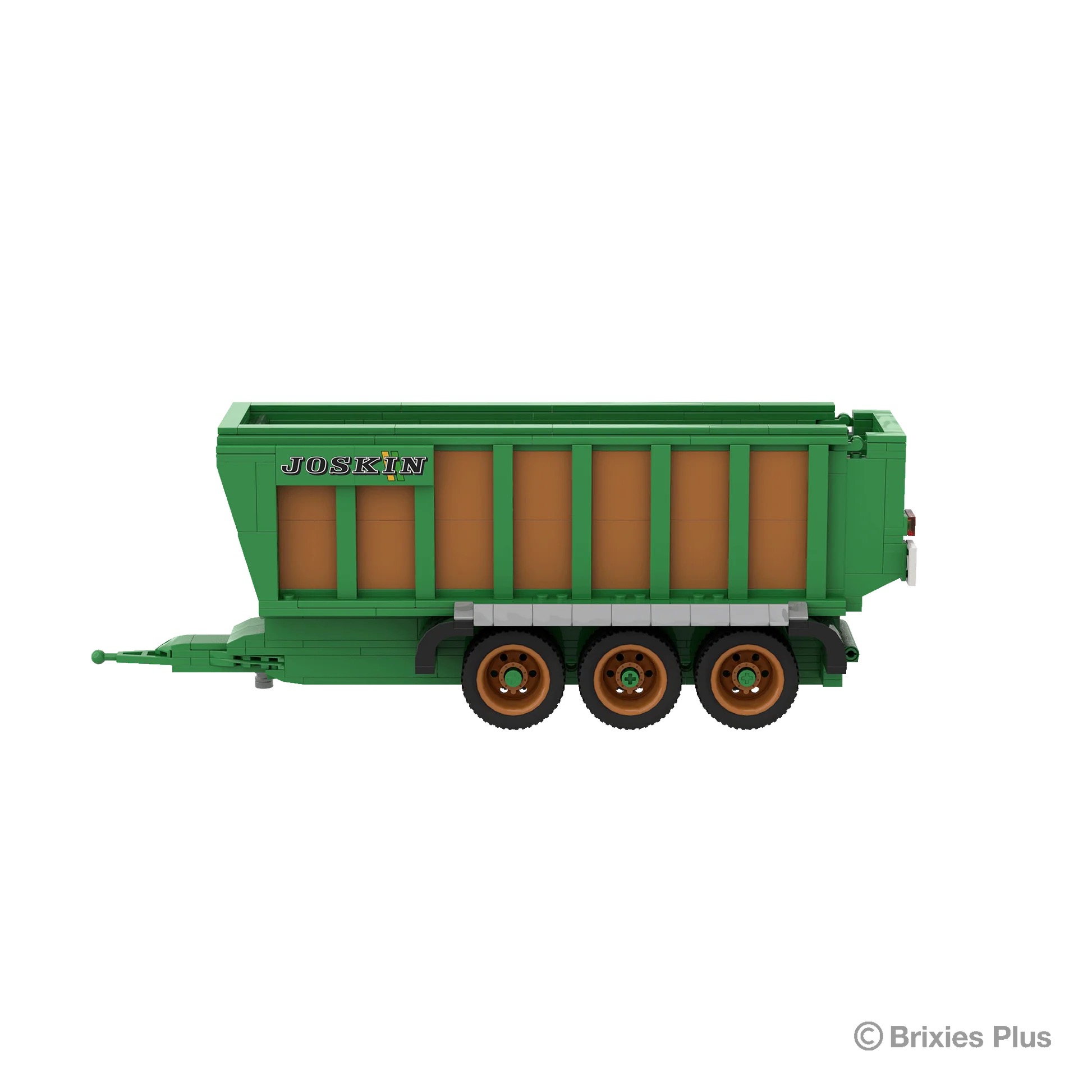 BRIXIES Plus Joskin Drakkar Ladewagen Modell von Brixies Plus 1:32