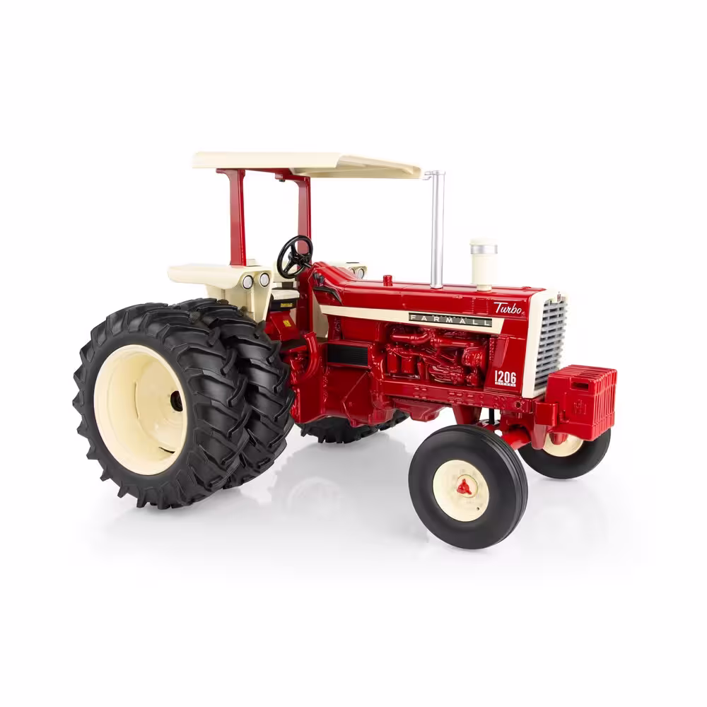 Farmall 1206 mit Zwillingsbereifung 60th Anniversary Prestige Collection rot Modell von Ertl 1:16 eilbote-onlineshop - Agrarfox