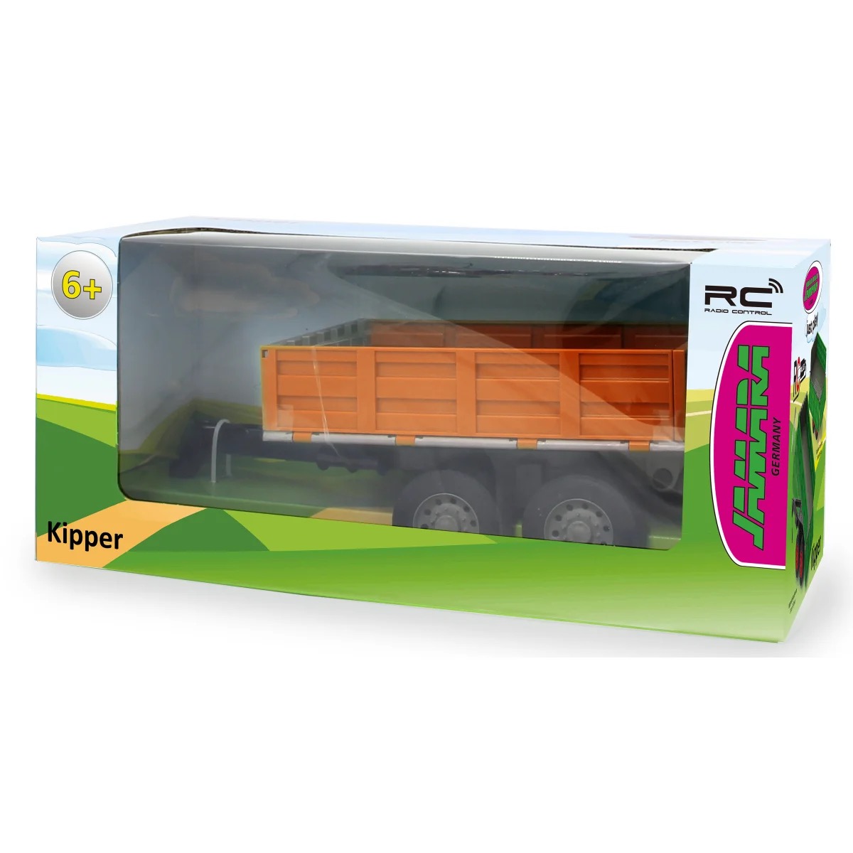Kipper gelb für RC-Traktor 1:16