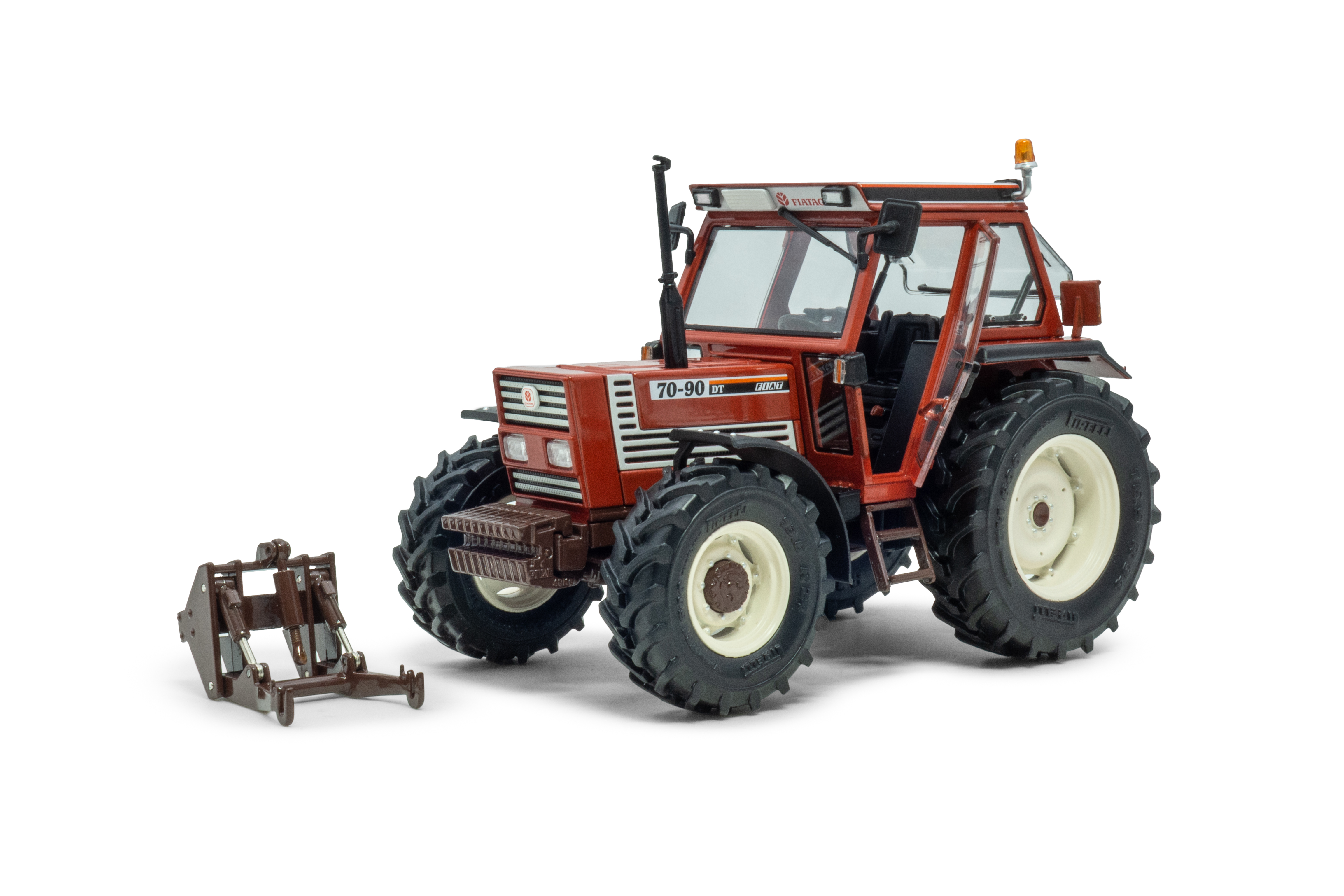 Fiat 70-90 supercomfort cab 4wd Modell von Ros 1:32