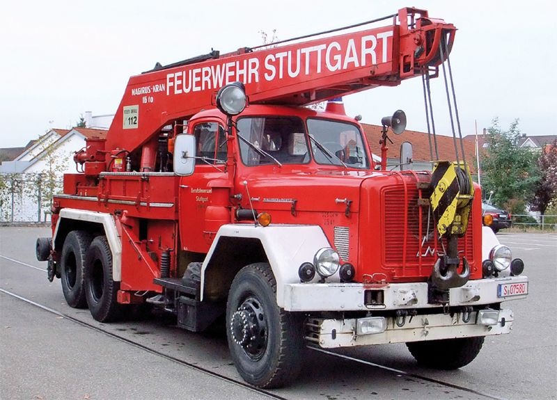 Magirus Kranwagen vom KW 12 bis zum KW 20