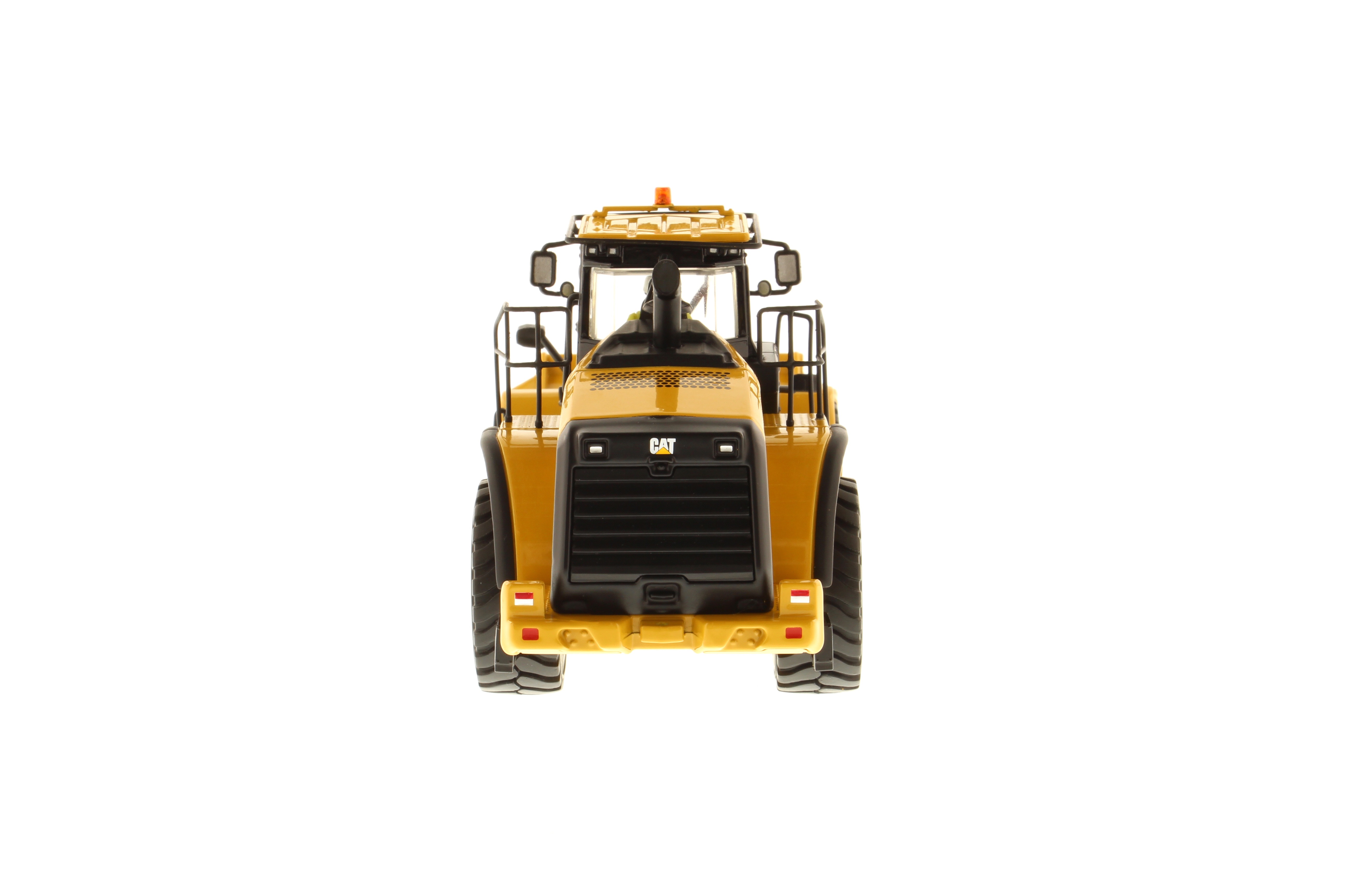 CAT 980K Radlader mit Felsschaufel Modell von DieCast Masters 1:50