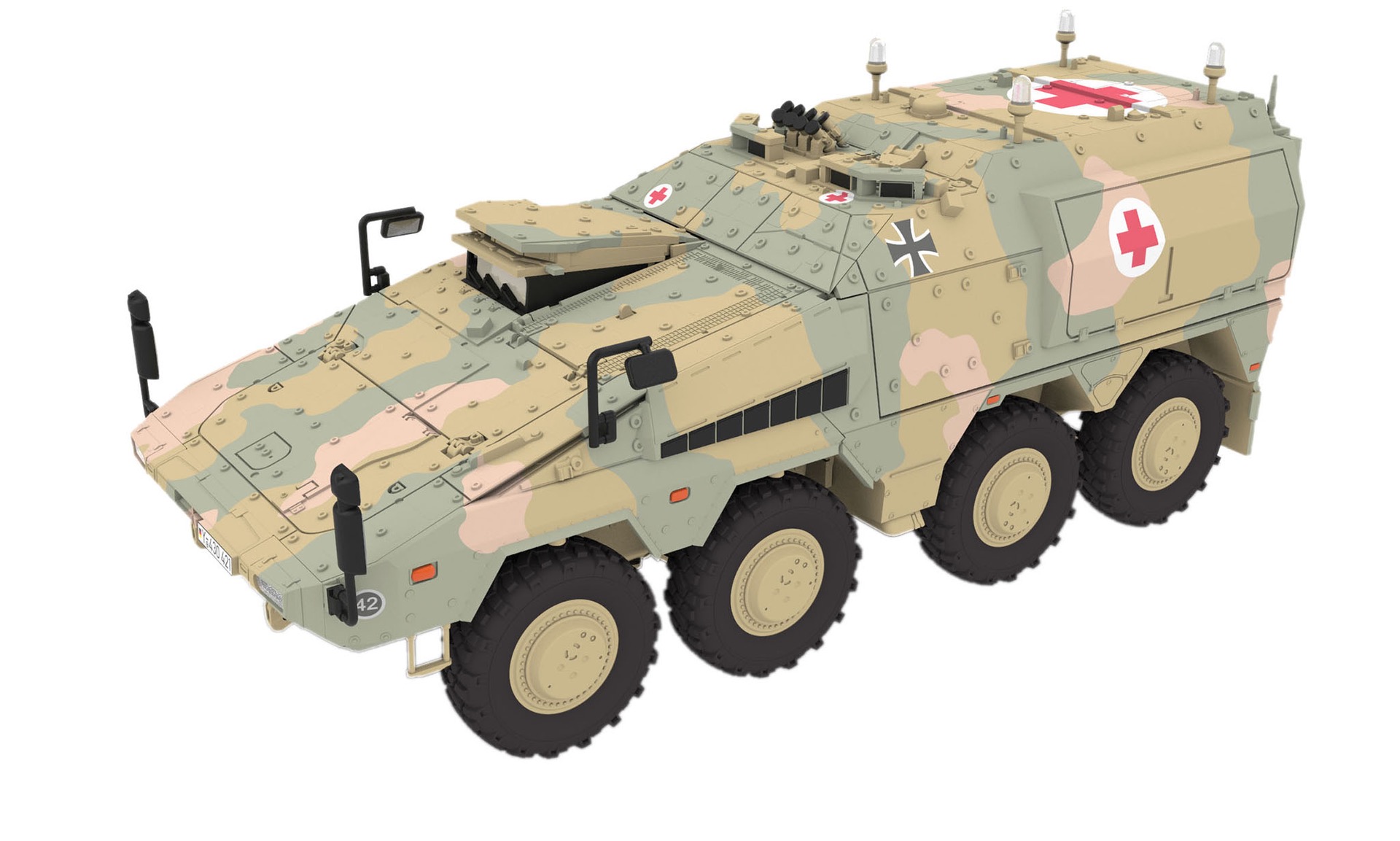 GTK Boxer sgSanKfz Modell von Revell 1:72