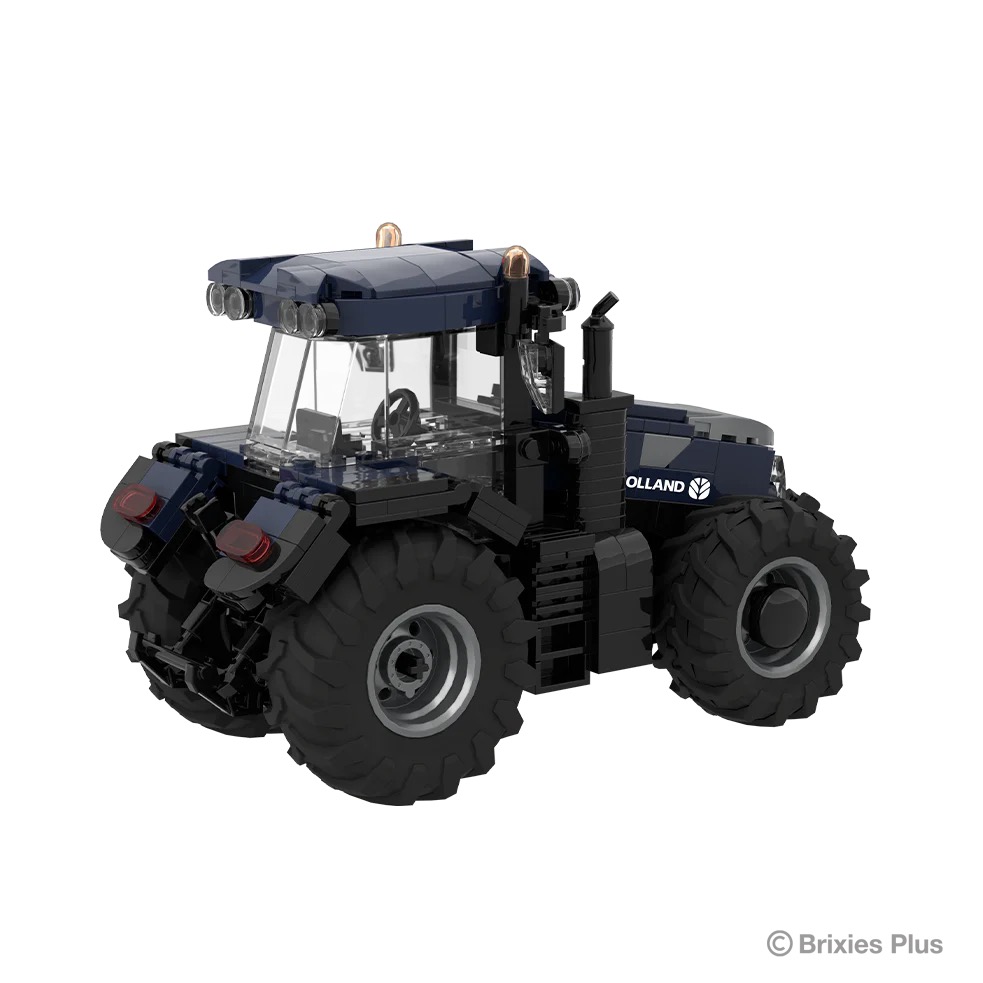 New Holland T7 XD BRIXIES Plus Klemmbausteine Modell von Brixies Plus 1:32
