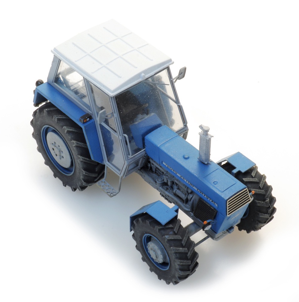 Zetor 12045 Traktor blau Modell von  