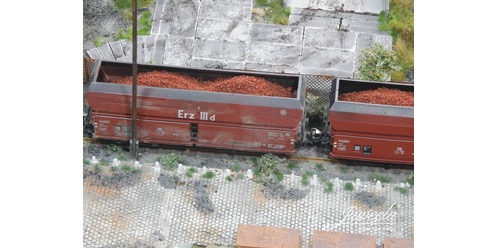 Erzladung Eisenerz 0.3-1.8mm (100g) Modell von Juweela 1:87