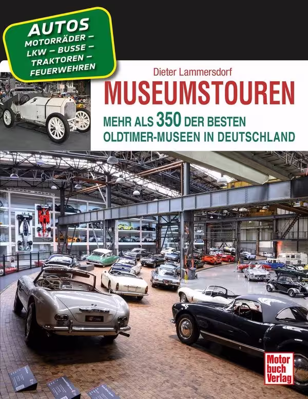 BA76568-1 Artikelname: Museumstouren - Die 350 Besten Oldtimer-Museen in Deutschland Originalhersteller:  Hersteller-Nr: 04842