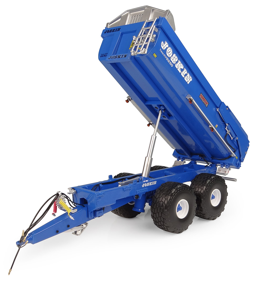 Joskin Trans-KTP 27/65 TRM Kipper blau Lim. Edt. Modell von Universal Hobbies 1:32