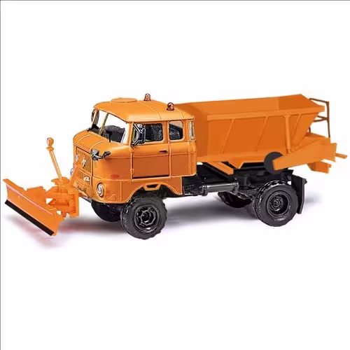 IFA W50 LA D035 Winterdienst mit Schneeschild orange Modell von Espewe 1:87 eilbote-onlineshop - Agrarfox