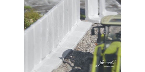 Betonstützen L Winkel (32 Stk.) Modell von Juweela 1:87