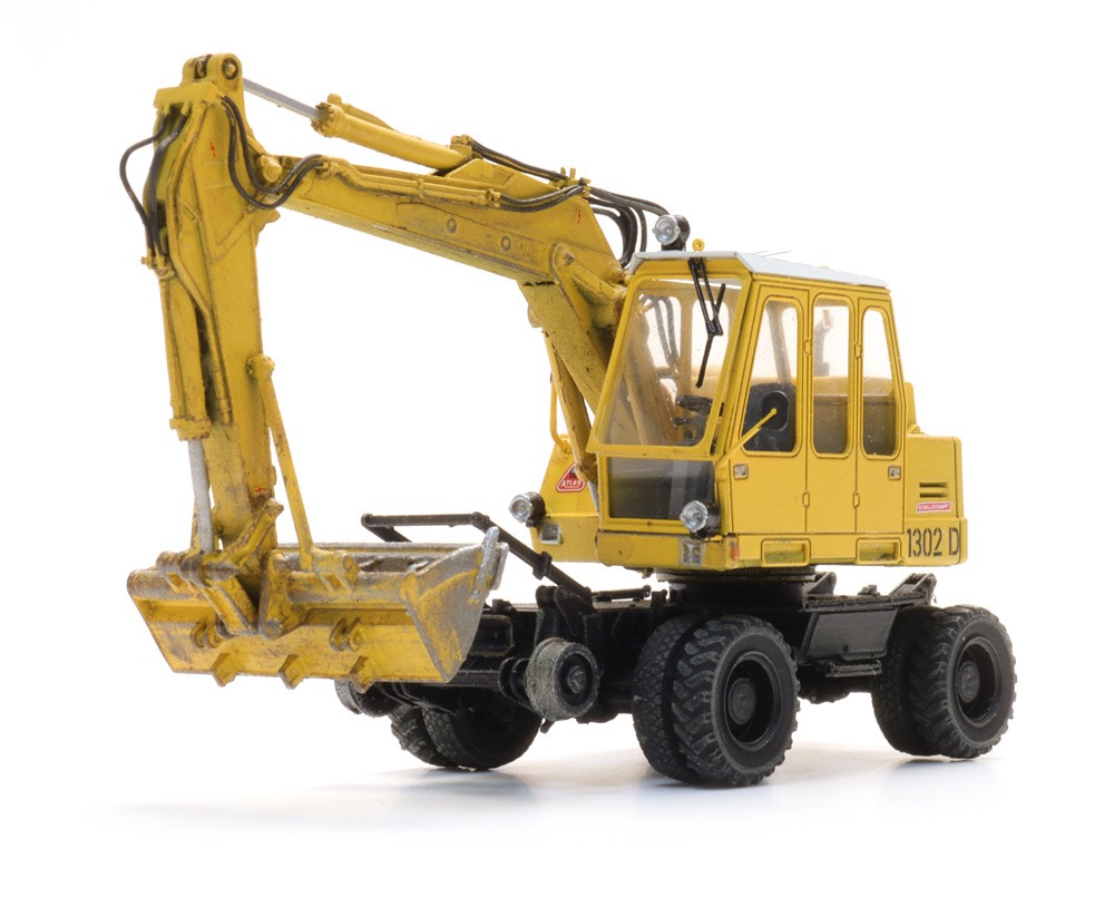 Atlas 1302 DKZW Zweiwegebagger Modell von Artitec 1:87