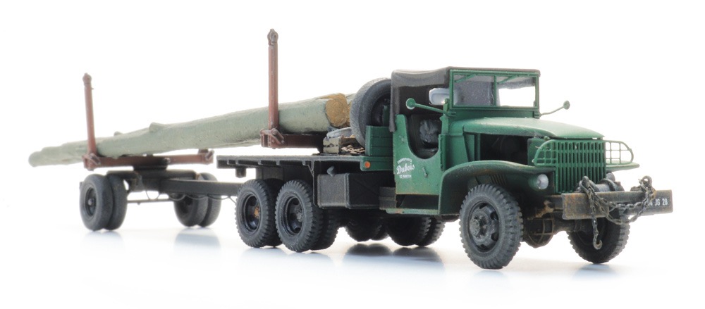 GMC CCKW-353 Holztransporter  Modell von  1:87