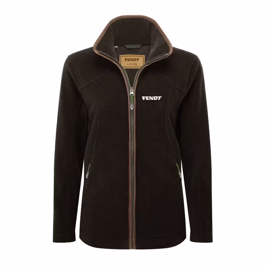 TA75898-1 Artikelname: Fendt Damen-Fleecejacke – Lodengrün Originalhersteller: Fendt