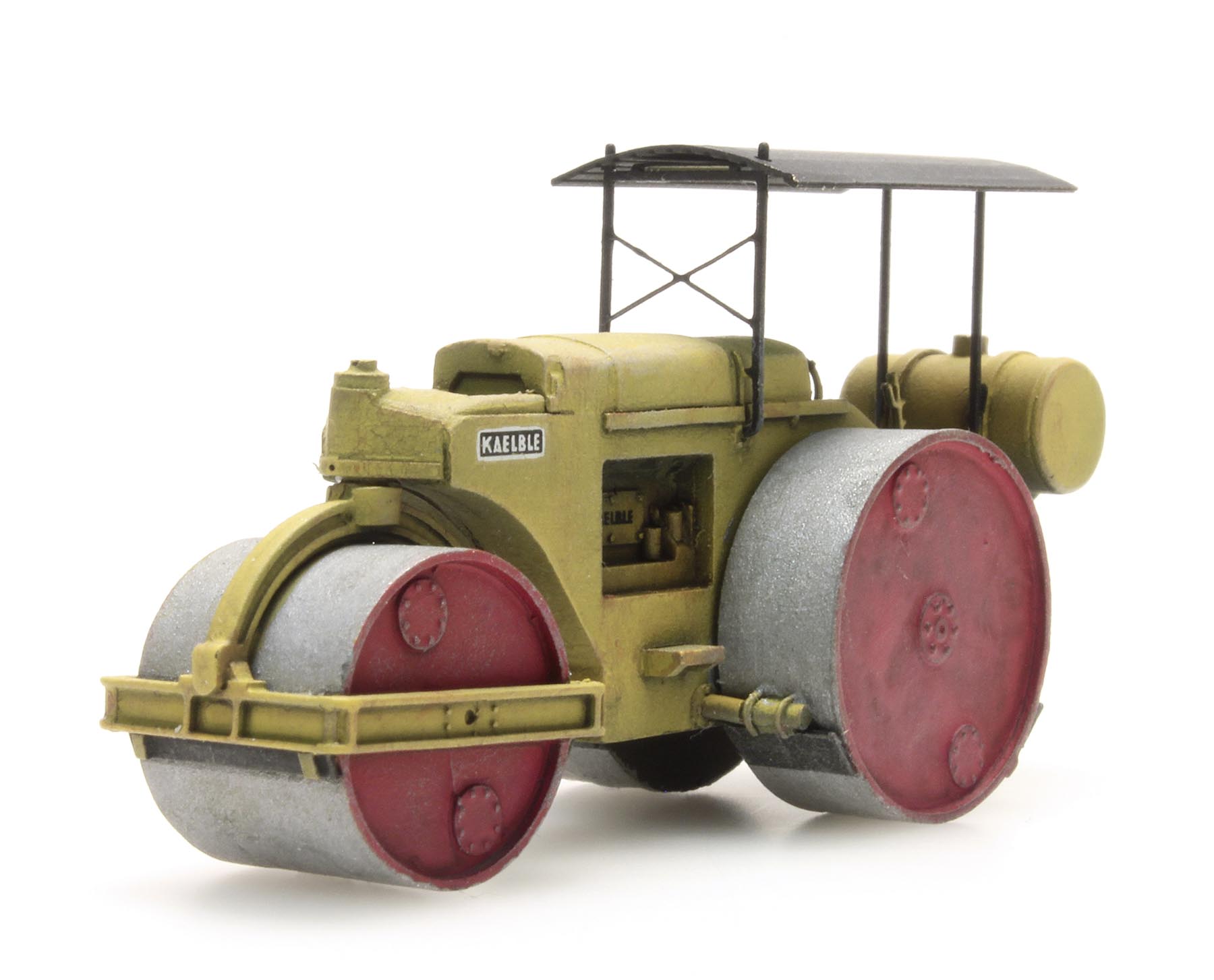 Kaelble Straßenwalze 6 WM, Bj. 63 - gelb (Fertigmodell koloriert) Modell von Artitec 1:87