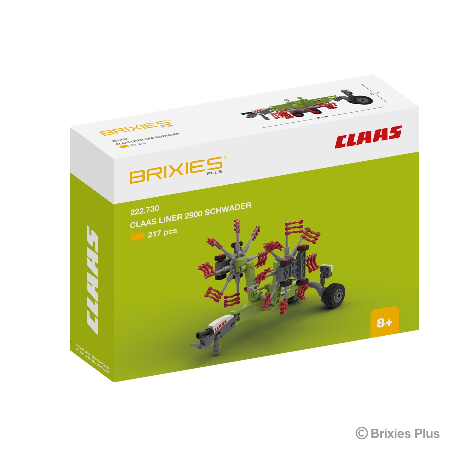 Claas Liner 2900 Brixies Plus Klemmbausteine