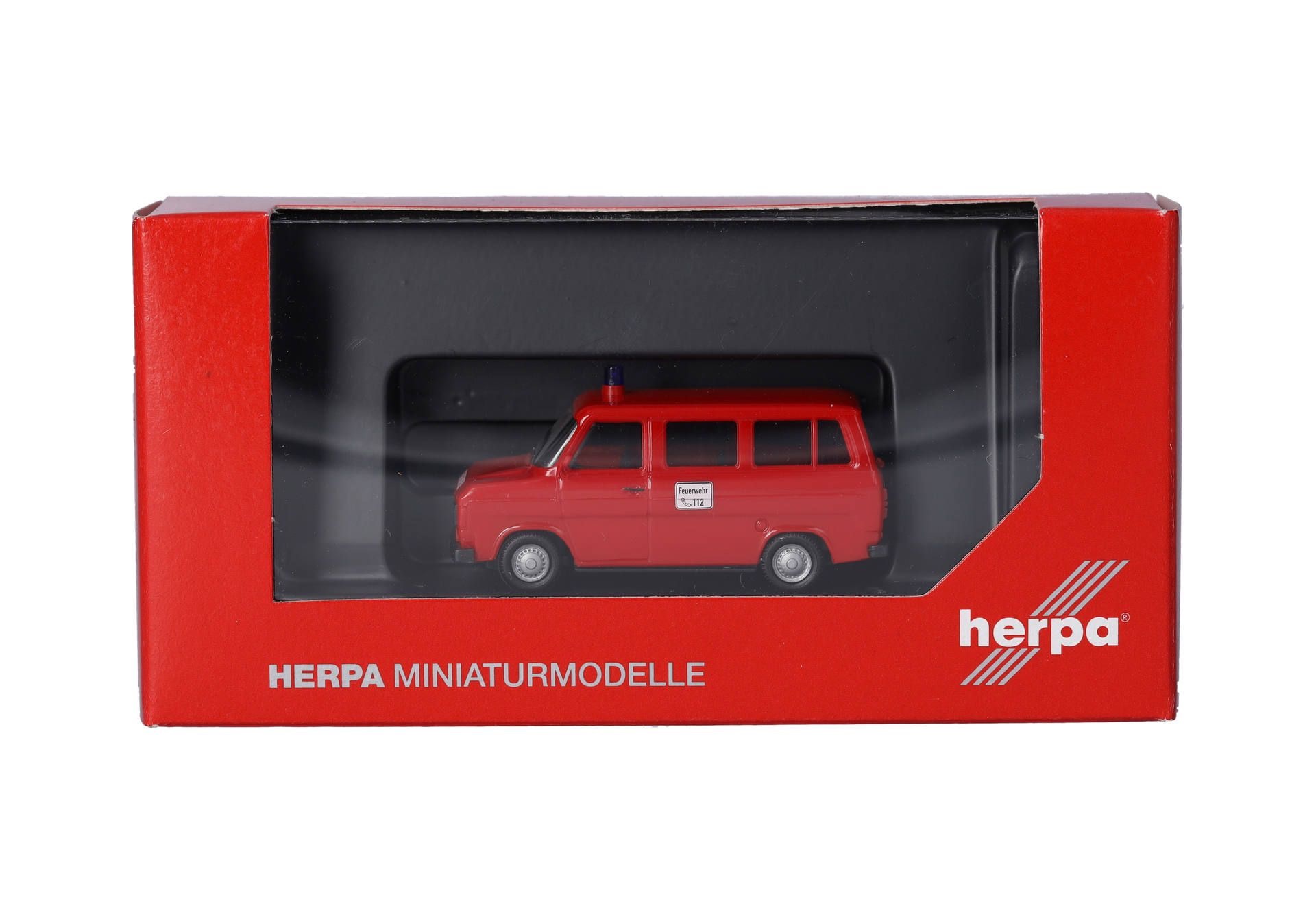 Ford Transit Feuerwehr Modell von  1:87