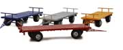 Legend Farmmodels landwirtschatl. Anhänger blau Modell von Legend Farm Models 1:32