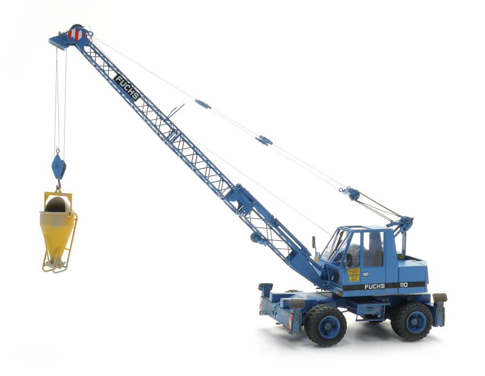 Fuchs 110 Kran Bausatz Modell von Artitec 1:87
