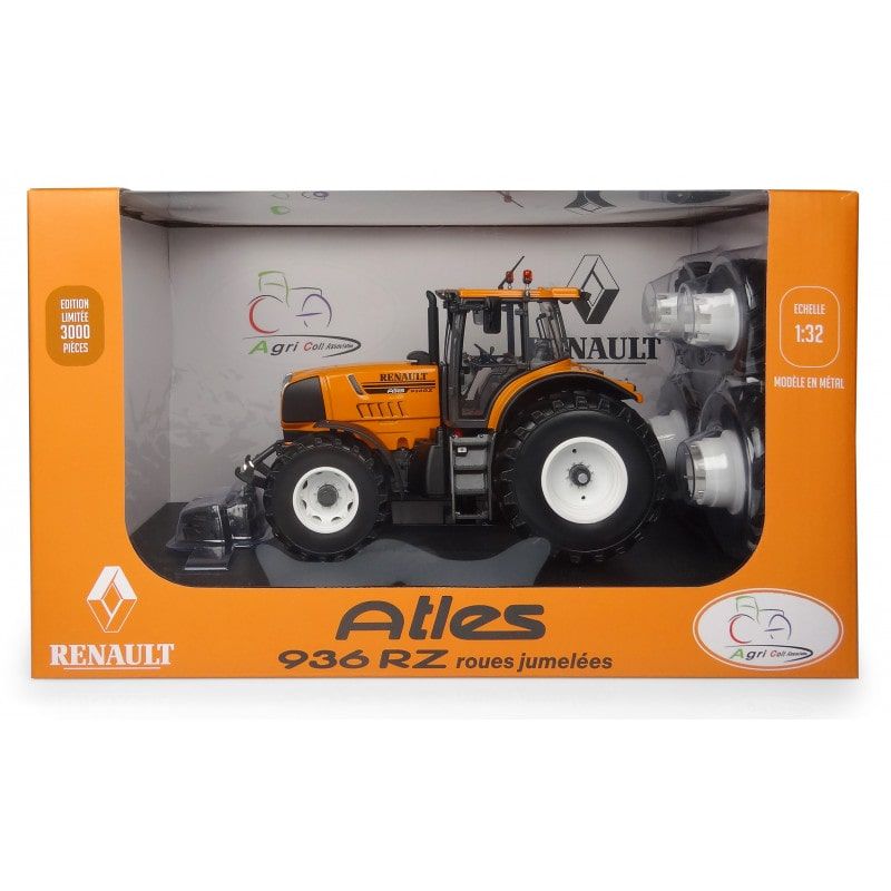 Renault Atles 936 RZ mit Zwillingsbereifung vorne und hinten Modell von Universal Hobbies 1:32
