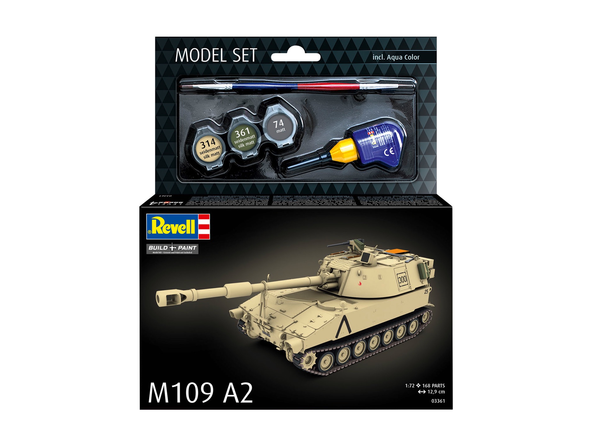 Panzerhaubitze M109 A2 Modell von Revell 1:72