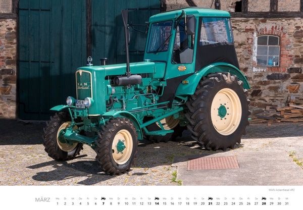 Klassische Traktoren Monatskalender 2027