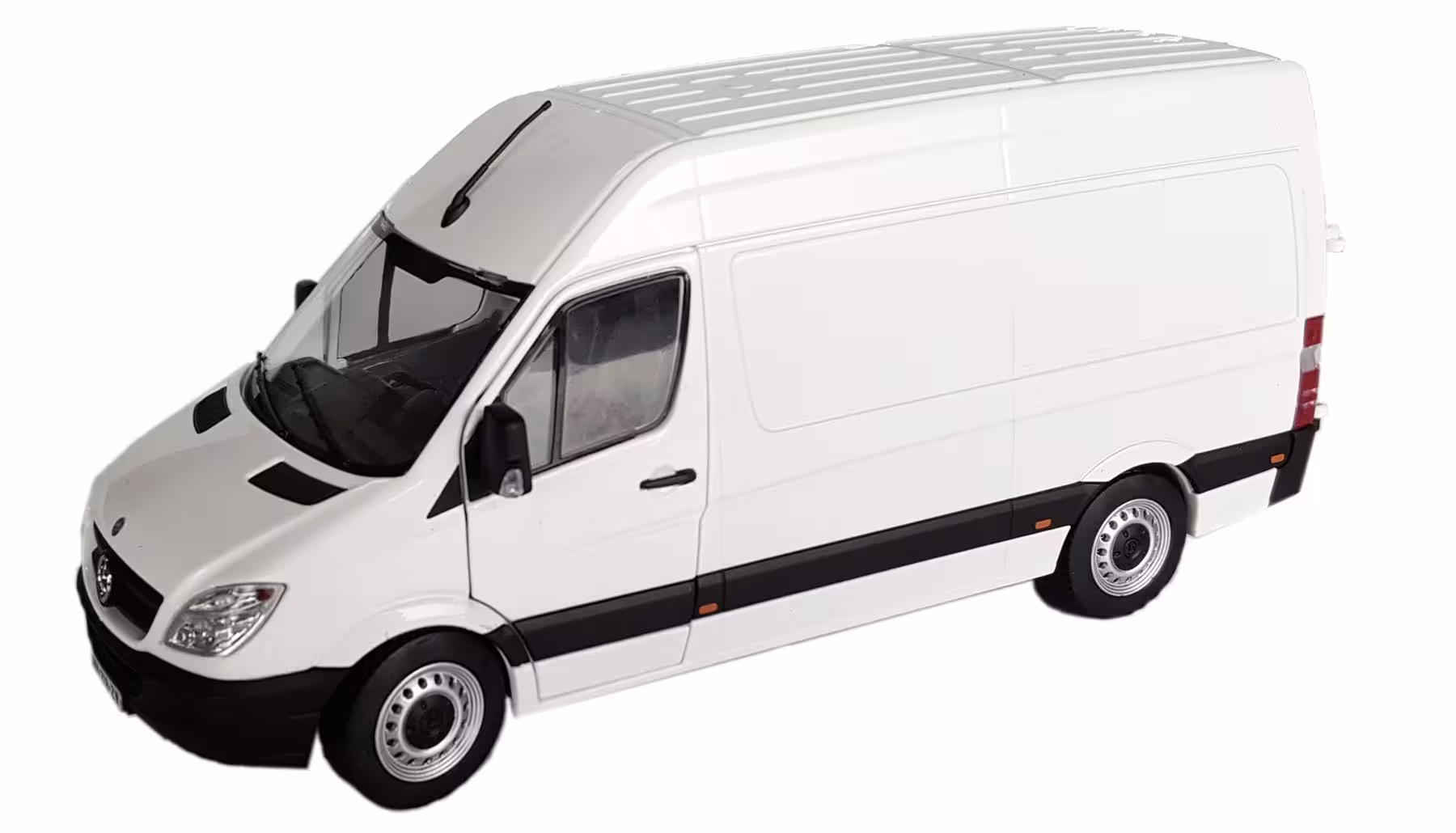 Mercedes-Benz Sprinter weiß Modell von MarGe Models 1:32 eilbote-onlineshop - Agrarfox