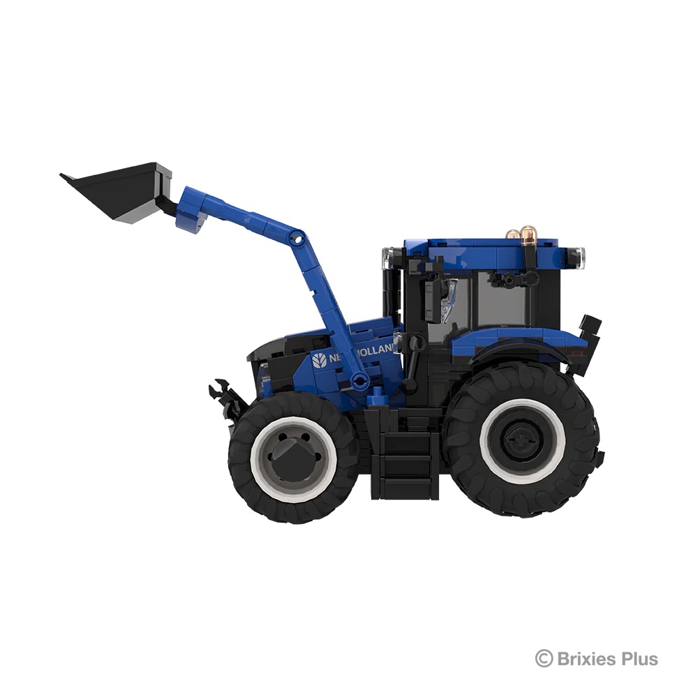 New Holland T6 BRIXIES Plus Klemmbausteine Modell von Brixies Plus 1:32