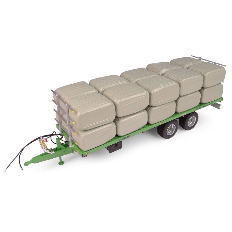 20 Silage Quaderballen grün Modell von Universal Hobbies 1:32