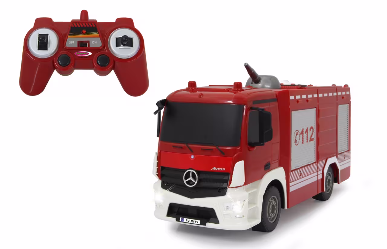 Mercedes-Benz Antos 2.4 GHz TLF Feuerwehr Modell von Jamara 1:26 eilbote-onlineshop - Agrarfox