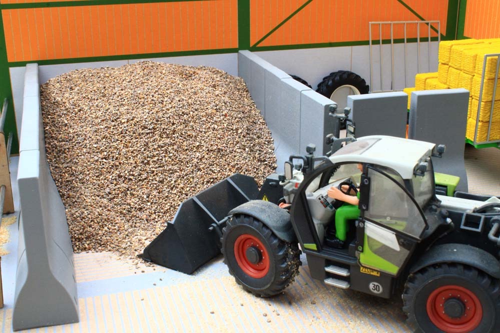 Bunkerwände aus Beton (4er-Set) Modell von Brushwood Toys 1:32