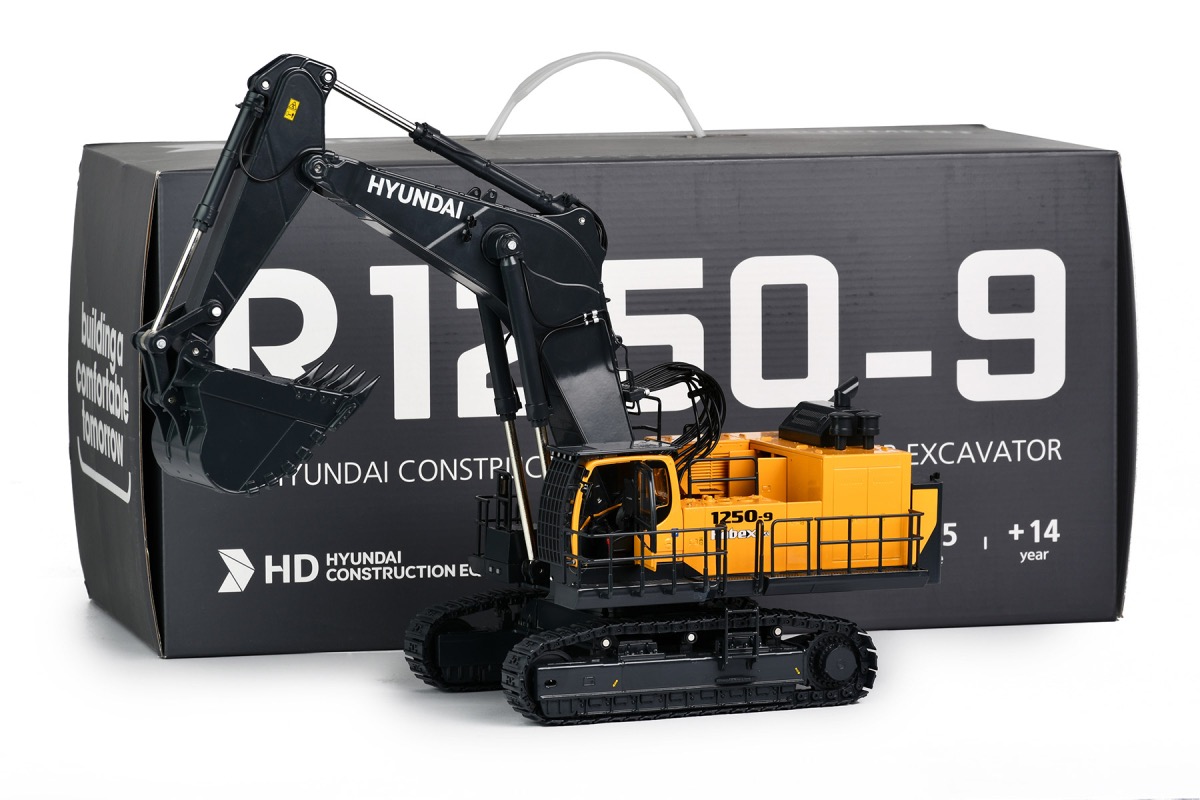 Hyundai R1250-9 Raupenbagger Modell von Imc Models 1:50
