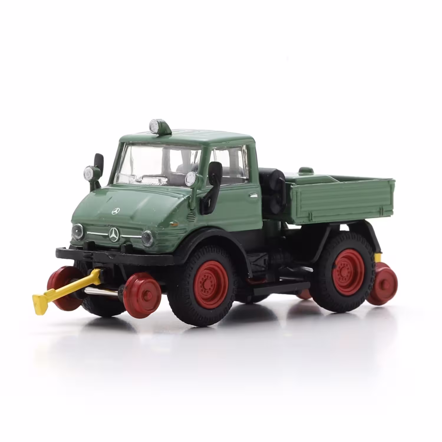 Unimog U 406 Railroad Version grün Modell von Schuco 1:87 eilbote-onlineshop - Agrarfox