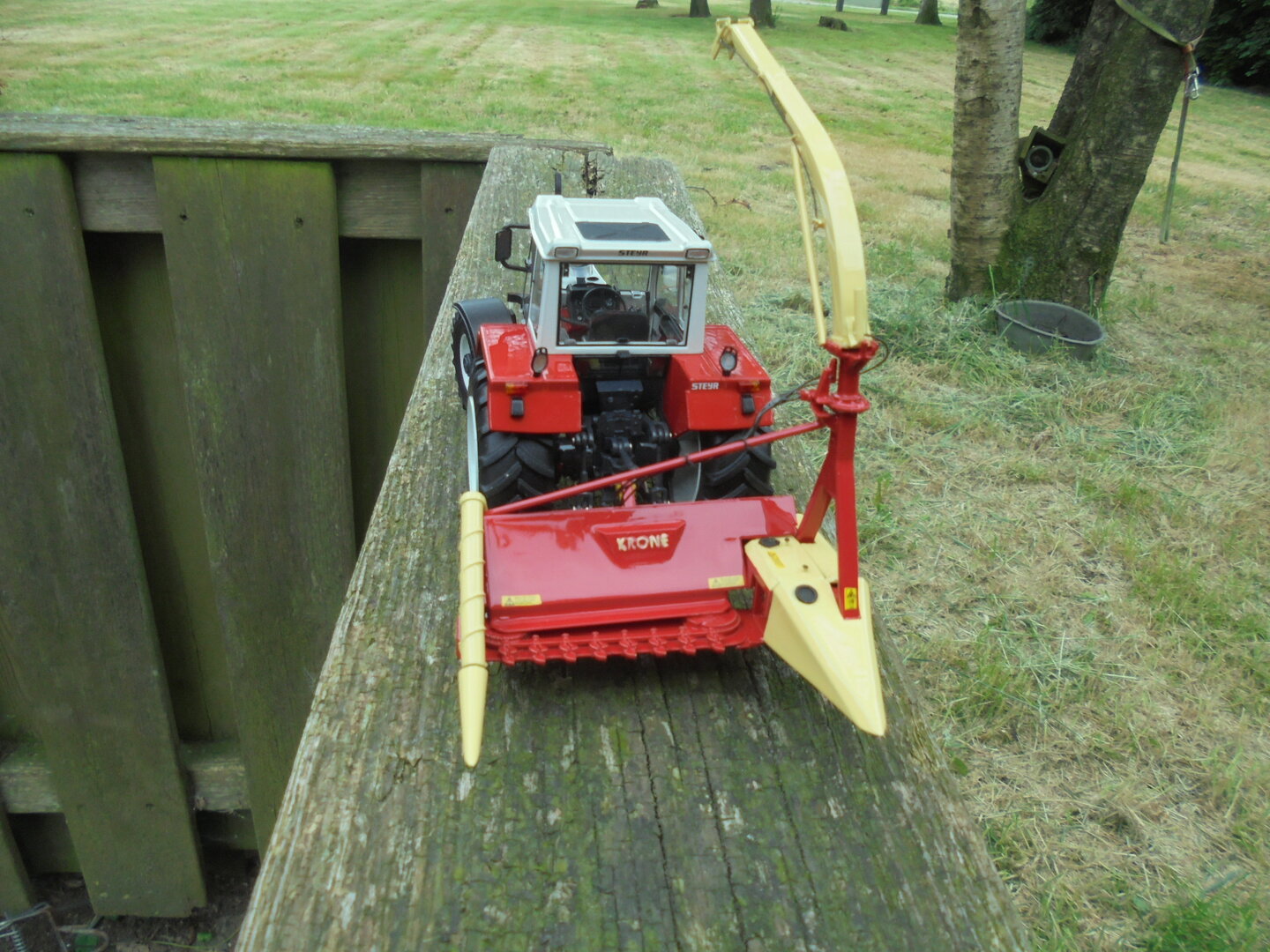 Krone MC16B Maishäcksler Modell von MarGe Models 1:32