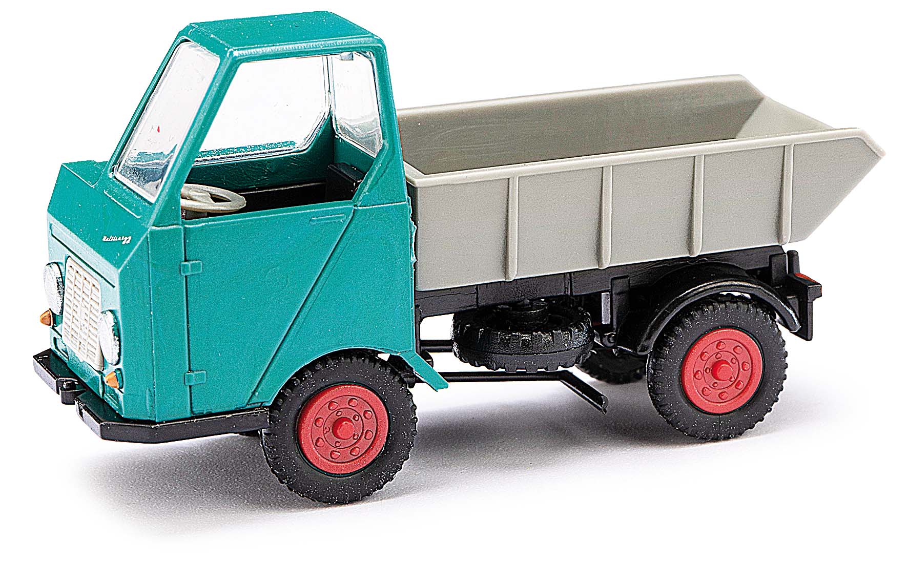 Multicar M22 Muldenkipper - Grün, Bj. 1964 Modell von Mehlhose 1:87