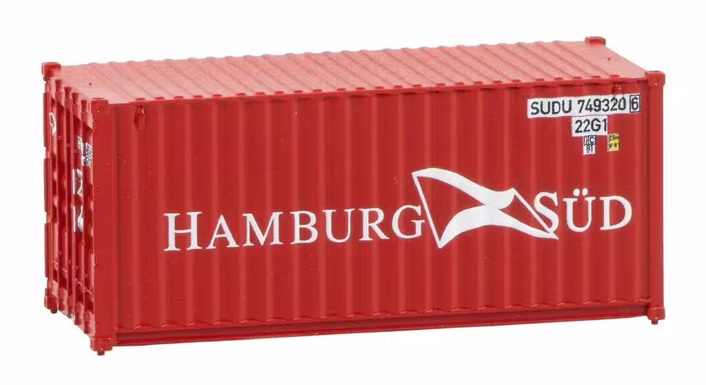 Container 20t Hamburg Süd Bausatz-1