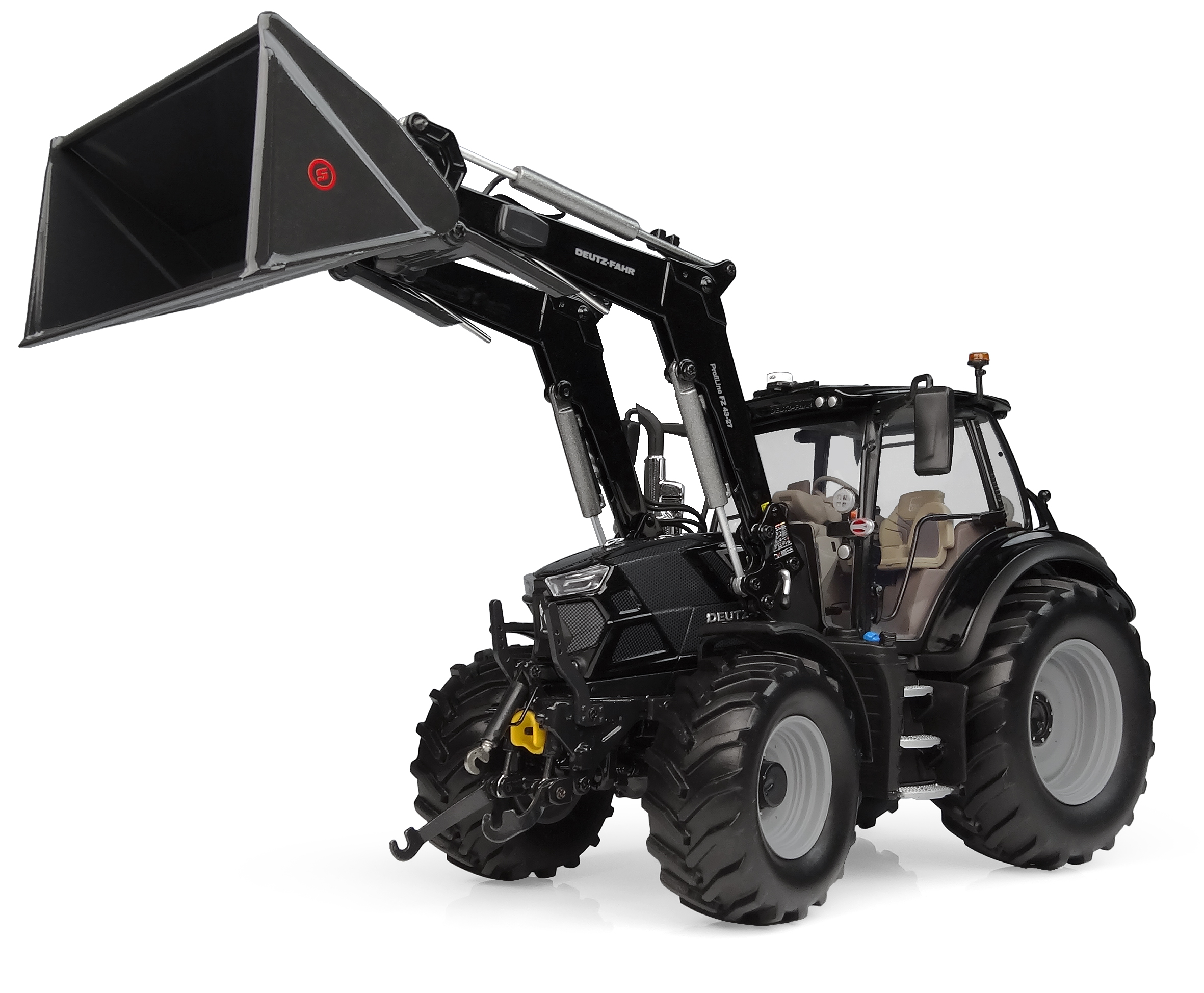 MA76629-1 Artikelname: Deutz-Fahr 6150.4 TTV Warrior mit Stoll FZ 43-27 Frontlader Municipal version Originalhersteller: Deutz-Fahr Modelltyp: 6150.4 von Universal Hobbies im Maßstab: 1:32 Hersteller-Nr: UH6862