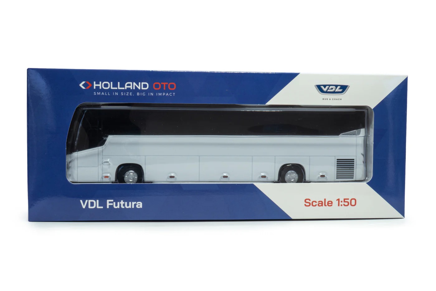 VDL Futura Bus weiß Modell von Hop 1:50