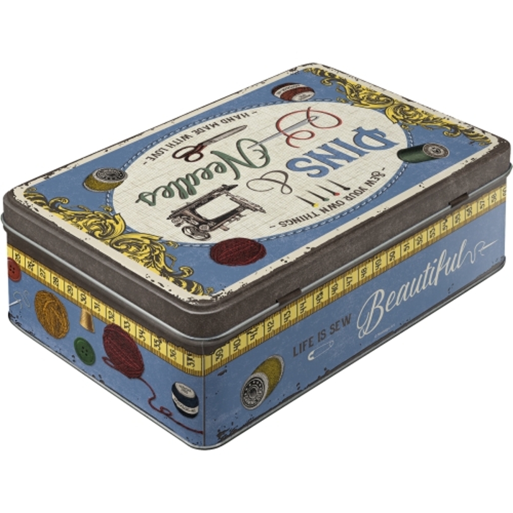 Vorratsdose Pins & Needles Sewing Box