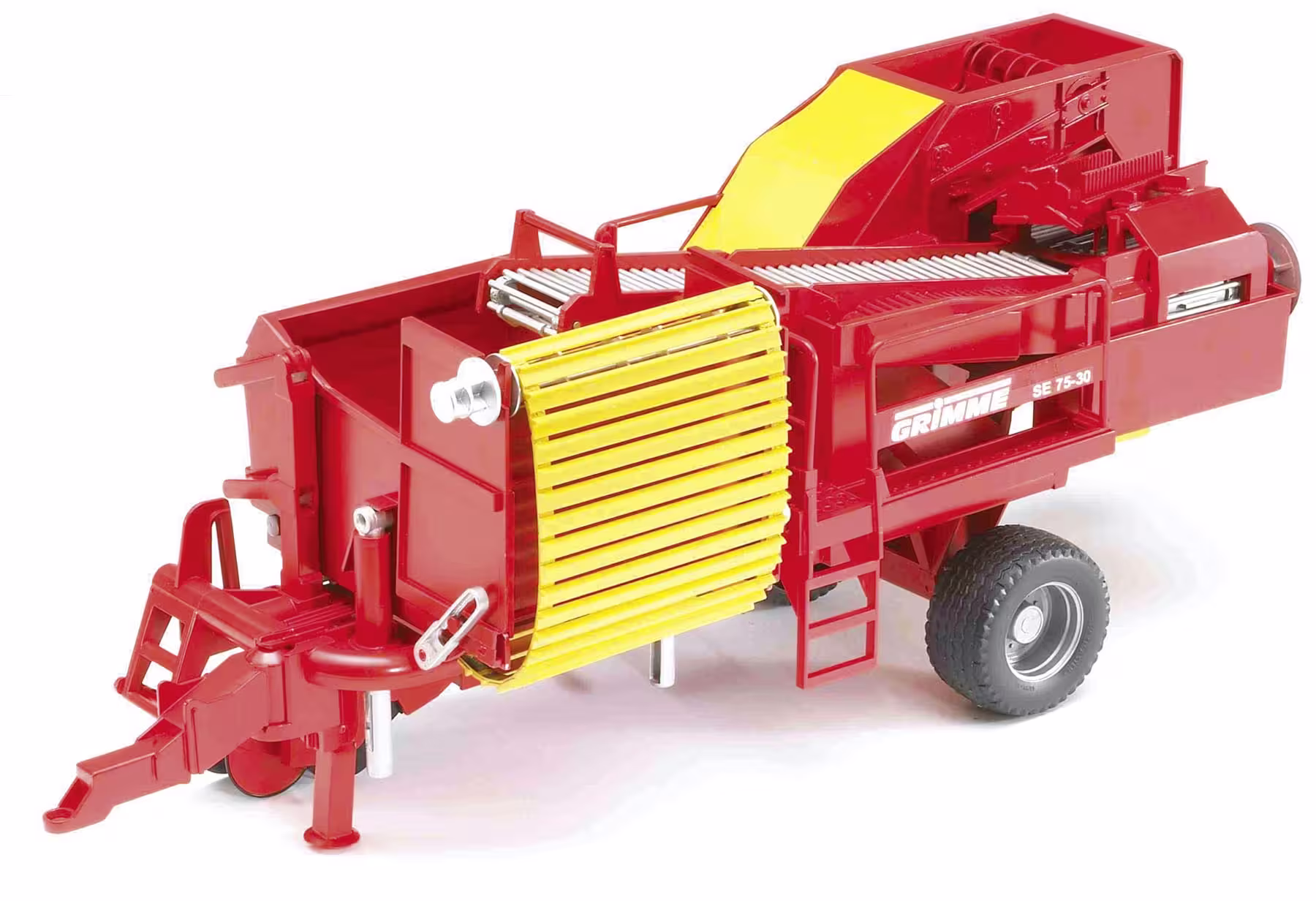 Grimme Kartoffelvollernter SE 75-30 mit 80 Kartoffelimitaten Modell von Bruder 1:16 eilbote-onlineshop - Agrarfox