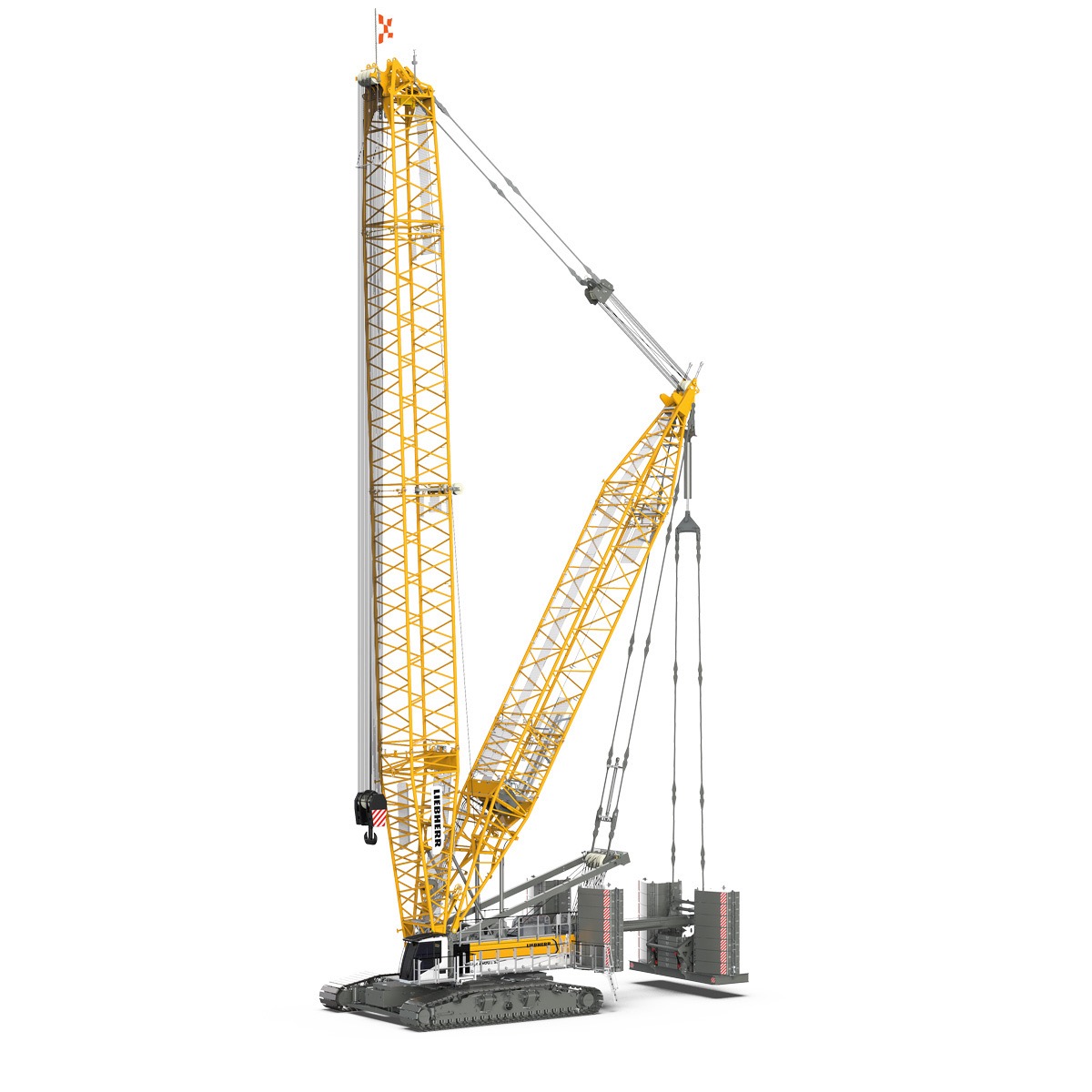 Liebherr LR 1400.1SX Raupenkran  Modell von  1:50