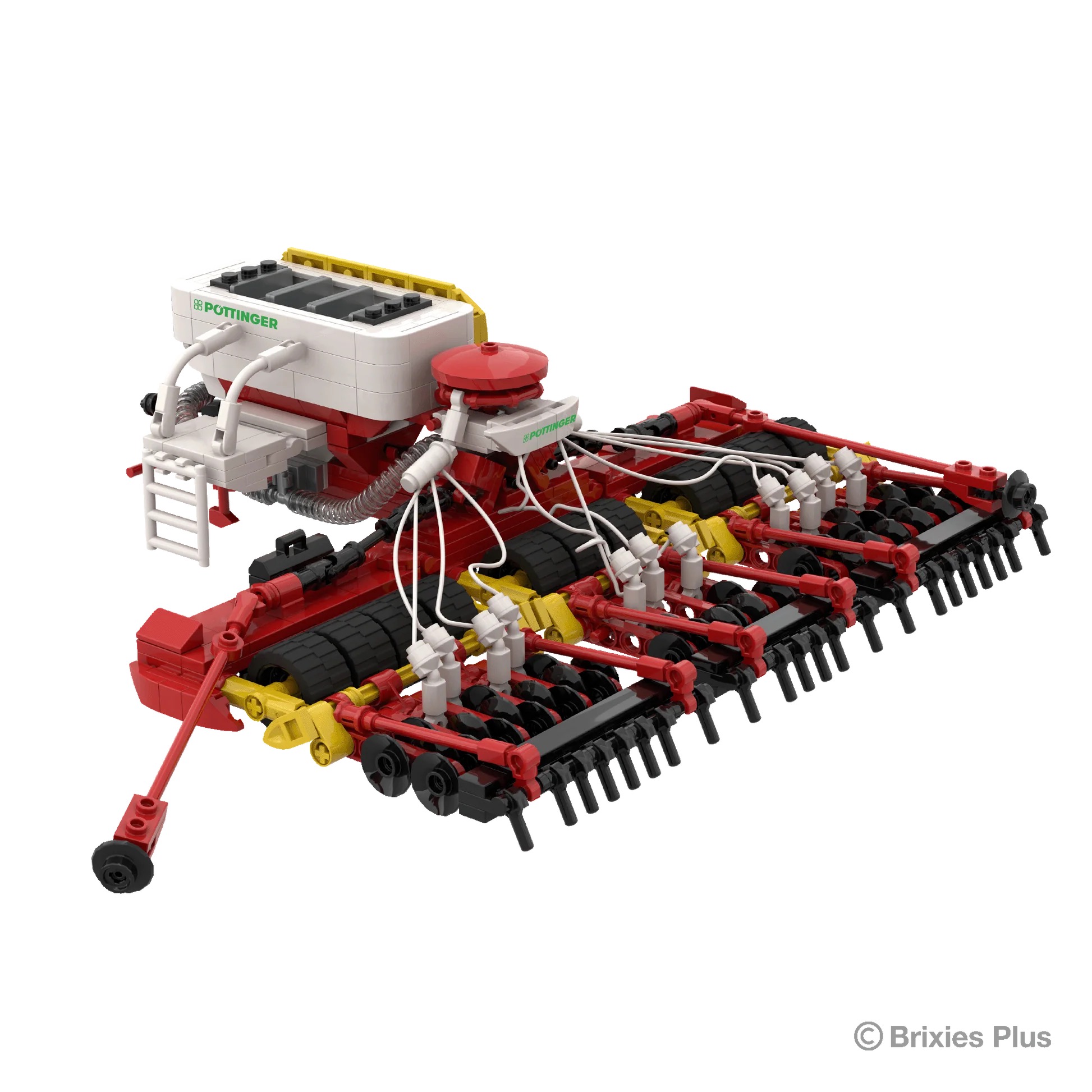 BRIXIES Plus Pöttinger Aerosem VT Modell von Brixies Plus 1:32