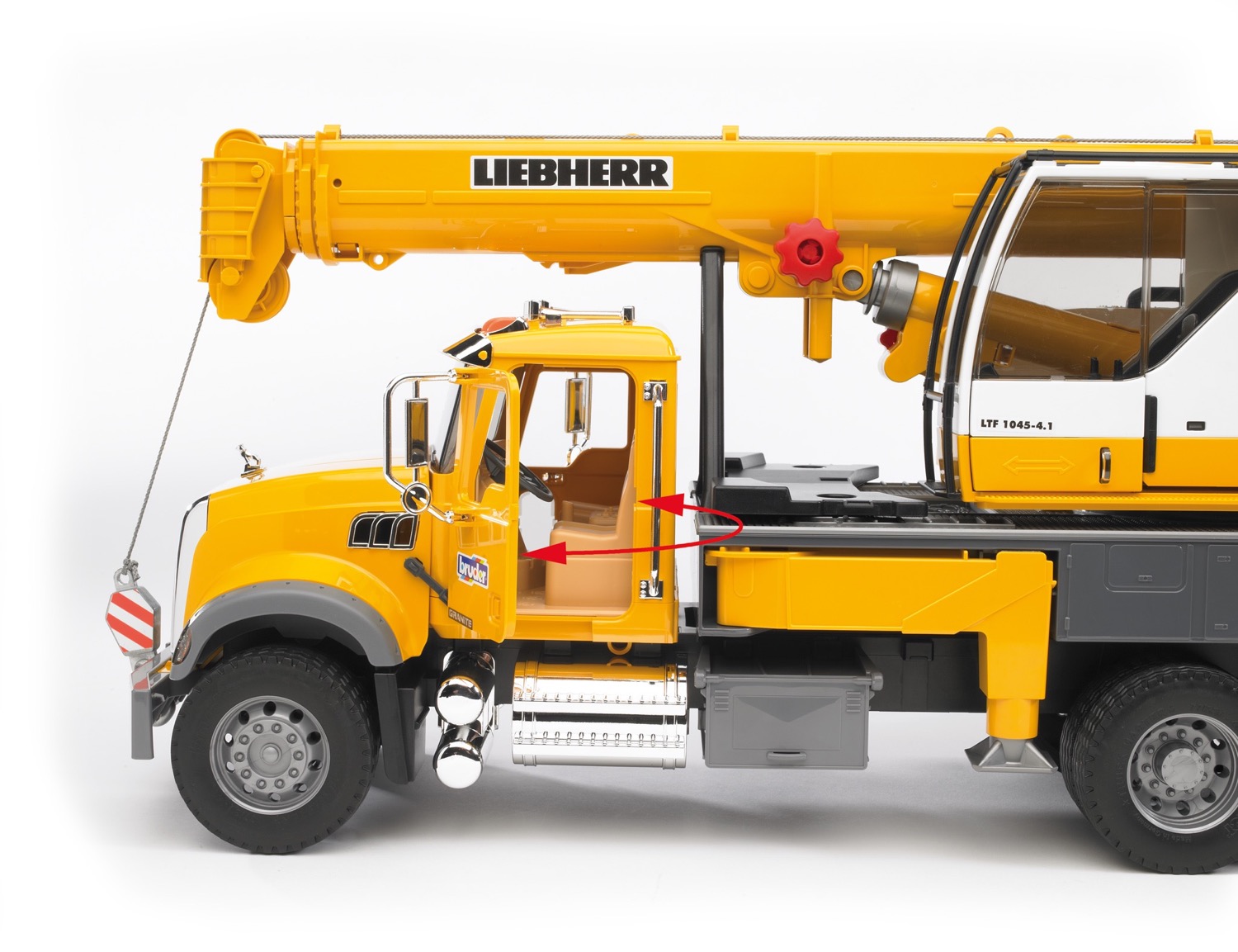 MACK Granite Liebherr Kran-LKW