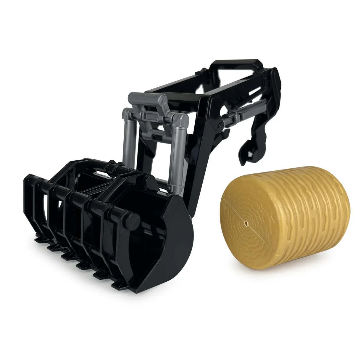 Frontlader mit Krokodilschaufel inkl. Rundballen klein für RC-Traktor 1:24S 