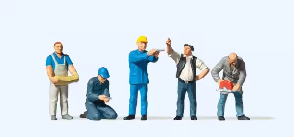 Handwerker Modell von Preiser 1:87 eilbote-onlineshop - Agrarfox