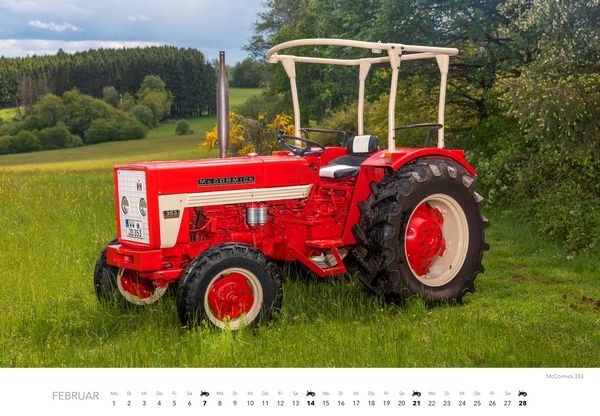 Klassische Traktoren Monatskalender 2027