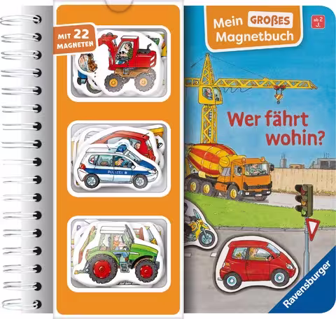 Mein großes Magnetbuch Wer fährt wohin? eilbote-onlineshop - Agrarfox